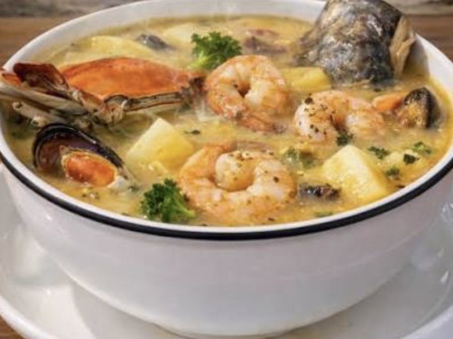 SOPA MARISCOS BOCA